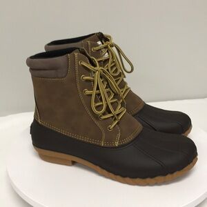 Aleader mens duck boot size 10 US